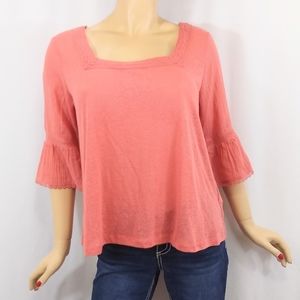 Jessica Simpson Milly faded rose top